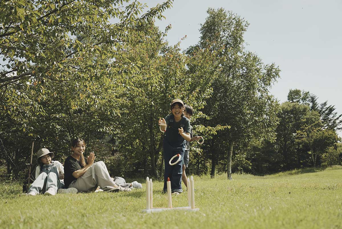 木製クラシック輪投げ