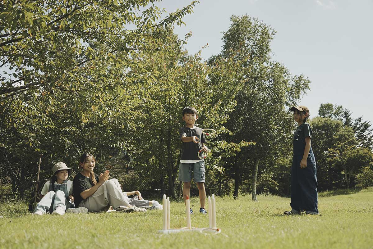 木製クラシック輪投げ